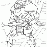 Cyborg attaque