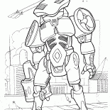 Cyborg sur la rue