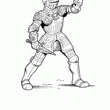 Larmure de chevalier