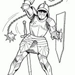 Chevalier avec Mace