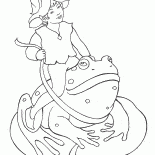 Elf équitation un crapaud