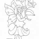 Fée et de lys