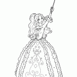 Luxuriant robe de Barbie