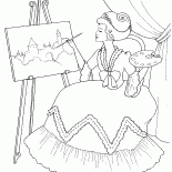 Belle artiste