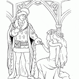 Relever le prince et la princesse