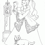 Princesse et le chat