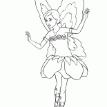 Winged barbie monte