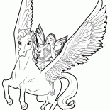 Fée et Pegasus