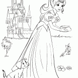 Princesse nourrit le chiot