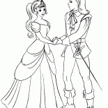 Le prince a rencontré la princesse