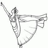 Ballerina 19ème siècle