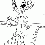 Jeune fashionista