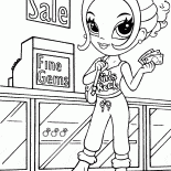 Les ventes dans le magasin