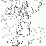 Le robot de nettoyage
