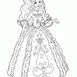 Barbie va à la balle