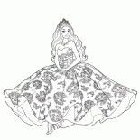 Barbie dans une belle robe