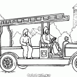 Véhicule de pompiers