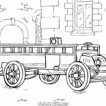 Camion de pompier de lannée 1904