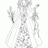 La princesse du royaume de fleurs
