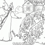 La cabane de Baba Yaga