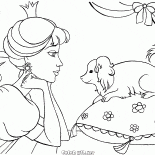 Princesse dans la méditation