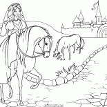 Sur le chemin du château