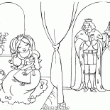 Petite princesse se réveilla