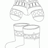 Bottes et mitaines