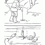 La pêche dhiver