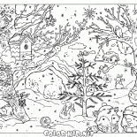 Forêt dhiver