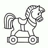 Jouet cheval