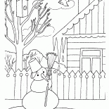 Fond Snowman