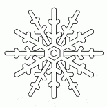 Belle flocon de neige