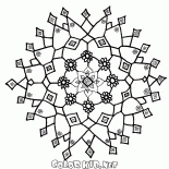 Flocon de neige pour une nouvelle année