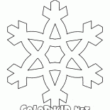 Flocon de neige pour les enfants