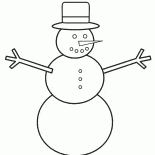 Bonhomme de neige de Noël