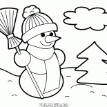 Garde de bonhomme de neige
