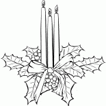 Bougies de Noël
