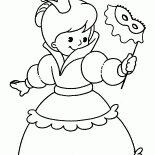 Nouvel An costume princesse
