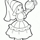 Le costume des jeunes fées