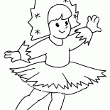 Fille de ballerine