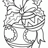 Un ensemble de boules de Noël