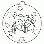Ange sur le ballon